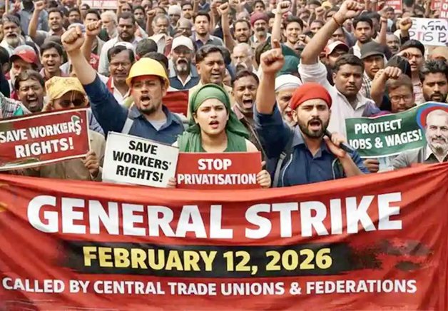 నేడు సార్వత్రిక సమ్మె – Visalaandhra