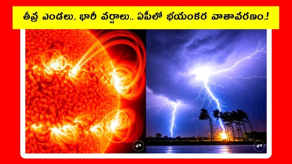 AP Weather Alert 2026: ఓవైపు భగ్గుమంటున్న ఏపీ, మరోవైపు భయంకర వర్షాలు.. విచిత్రంగా రాష్ట్ర వాతావరణం | ఆంధ్రప్రదేశ్ వార్తలు